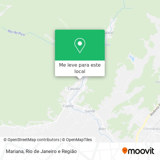 Mariana mapa