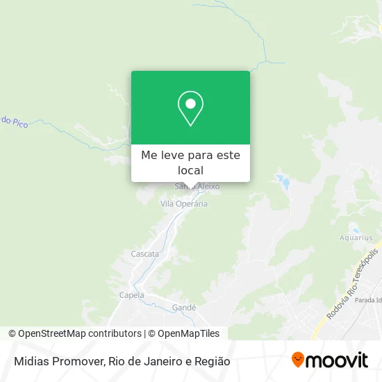 Midias Promover mapa