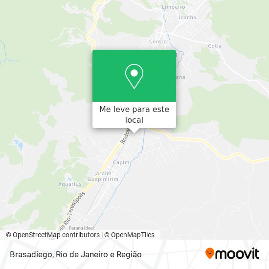 Brasadiego mapa