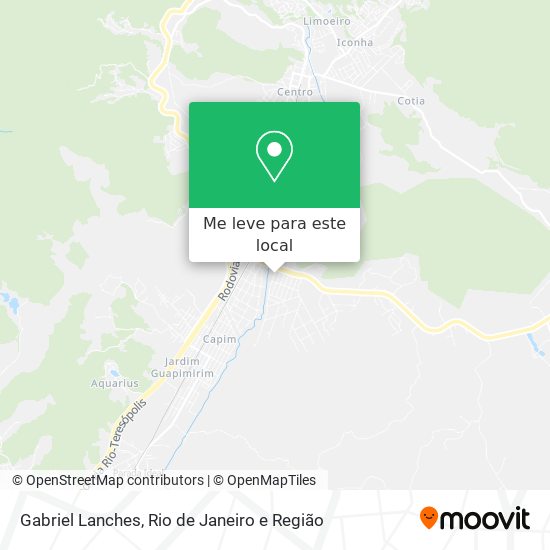 Gabriel Lanches mapa
