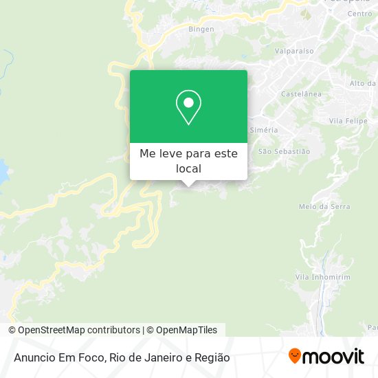 Anuncio Em Foco mapa