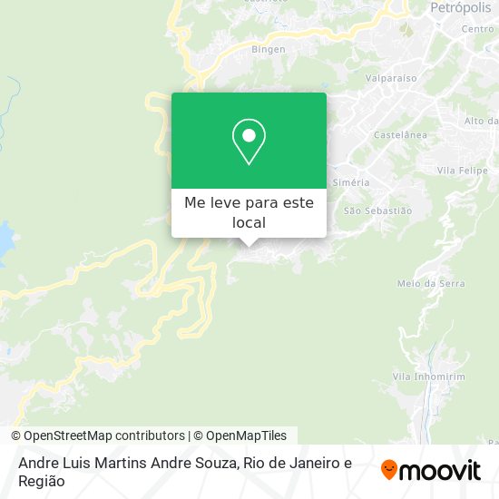 Andre Luis Martins Andre Souza mapa