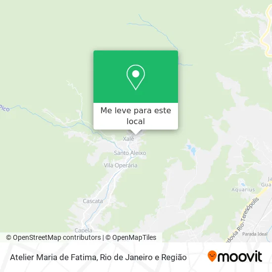 Atelier Maria de Fatima mapa