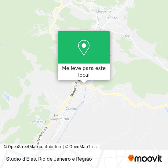 Studio d'Elas mapa