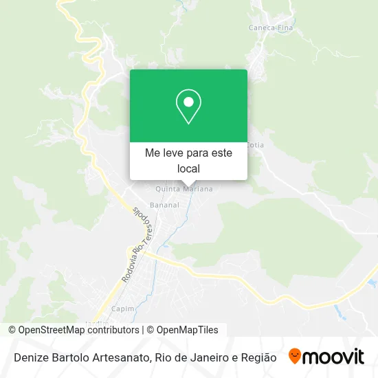 Denize Bartolo Artesanato mapa