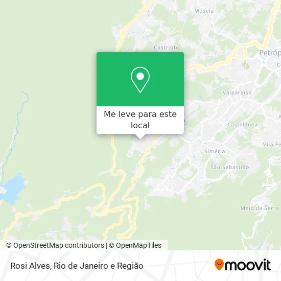 Rosi Alves mapa