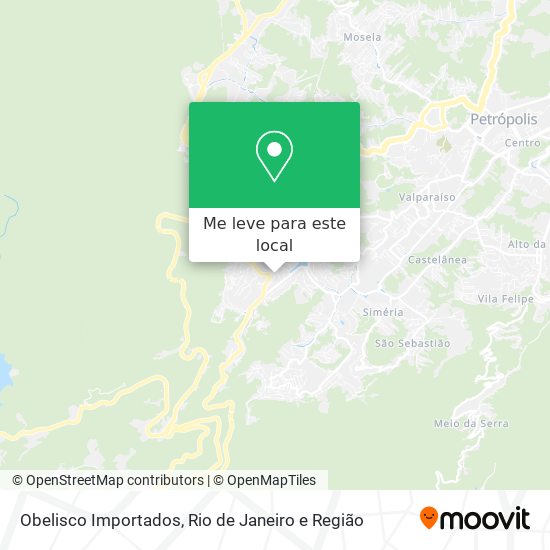 Obelisco Importados mapa