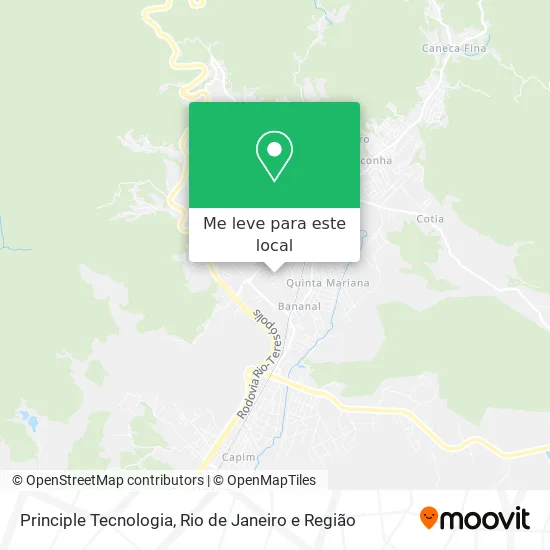 Principle Tecnologia mapa
