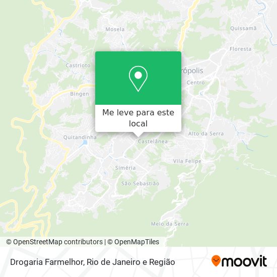 Drogaria Farmelhor mapa