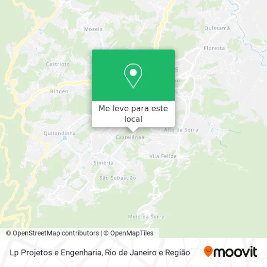 Lp Projetos e Engenharia mapa