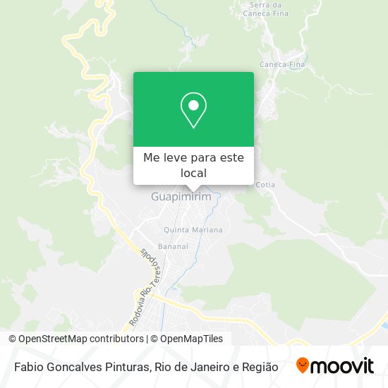 Fabio Goncalves Pinturas mapa