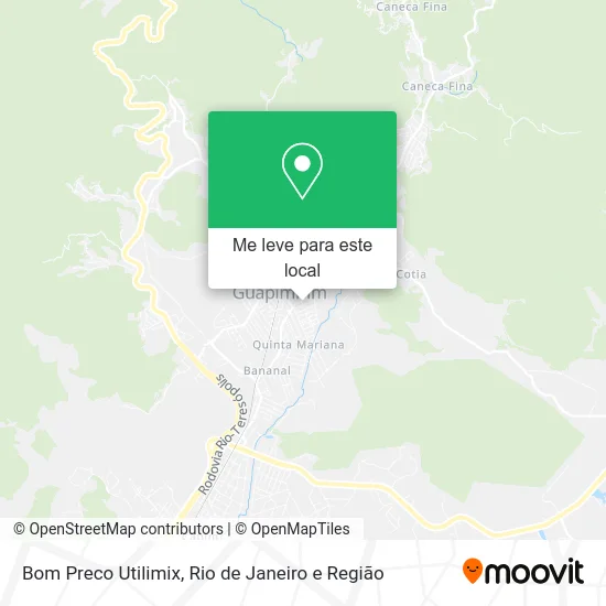 Bom Preco Utilimix mapa
