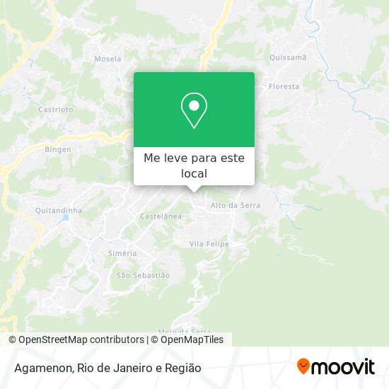 Agamenon mapa
