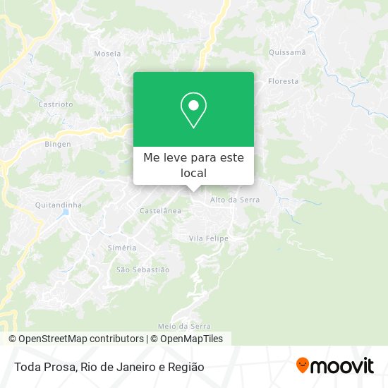 Toda Prosa mapa