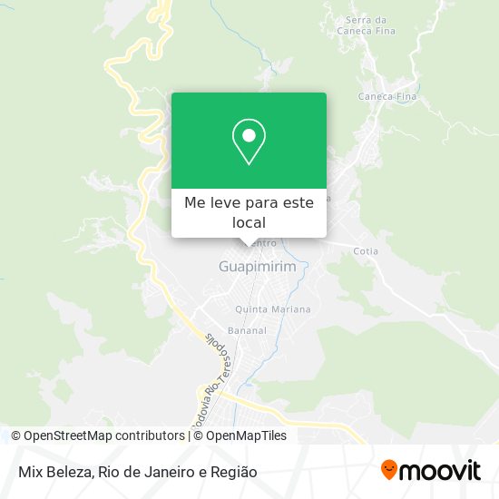 Mix Beleza mapa