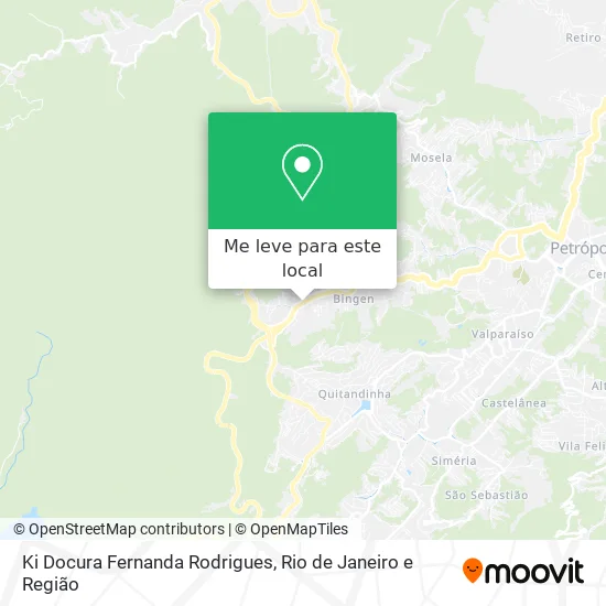 Ki Docura Fernanda Rodrigues mapa