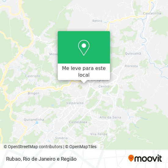 Rubao mapa