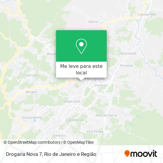 Drogaria Nova 7 mapa