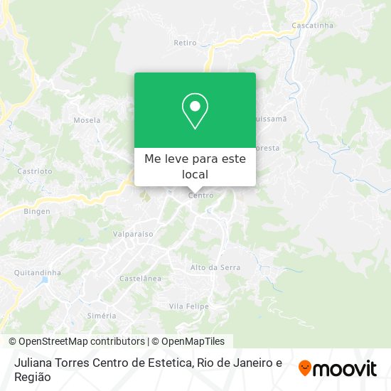 Juliana Torres Centro de Estetica mapa