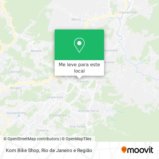 Kom Bike Shop mapa