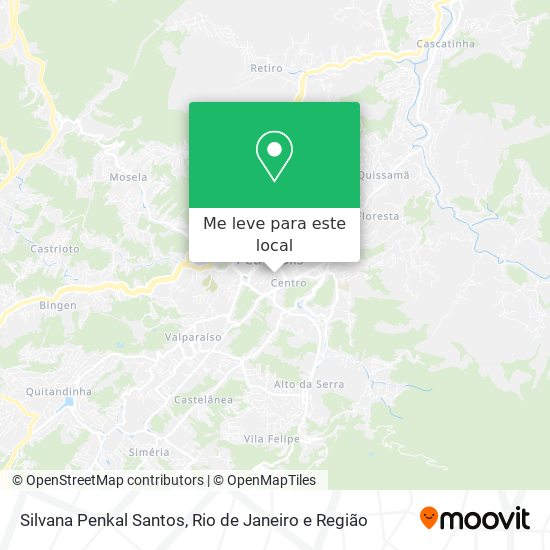 Silvana Penkal Santos mapa