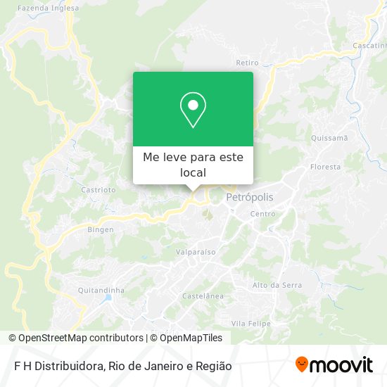 F H Distribuidora mapa