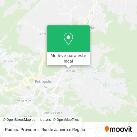 Padaria Provisoria mapa