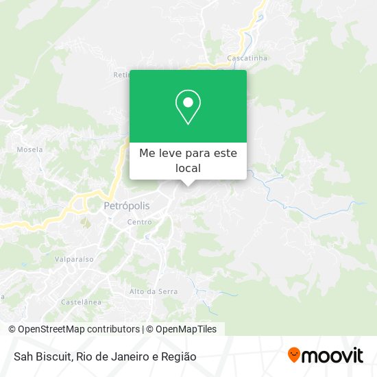 Sah Biscuit mapa