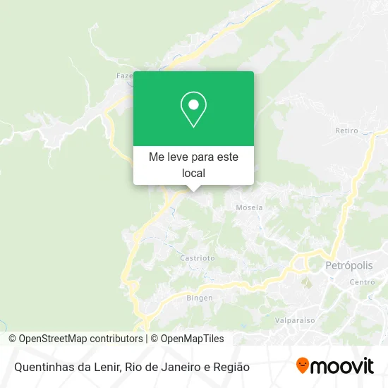 Quentinhas da Lenir mapa