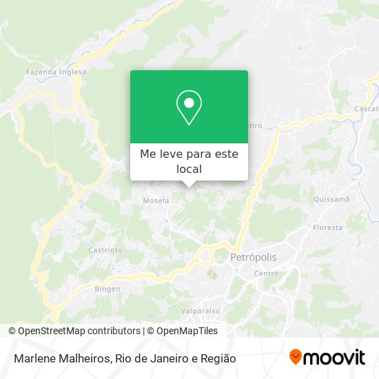 Marlene Malheiros mapa