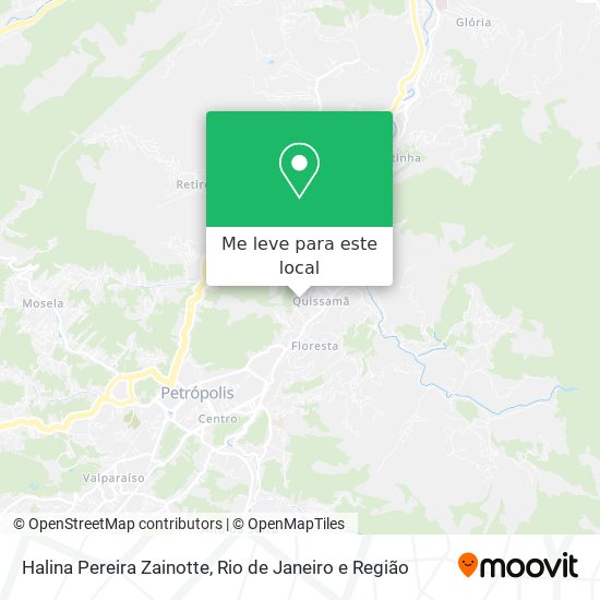 Halina Pereira Zainotte mapa