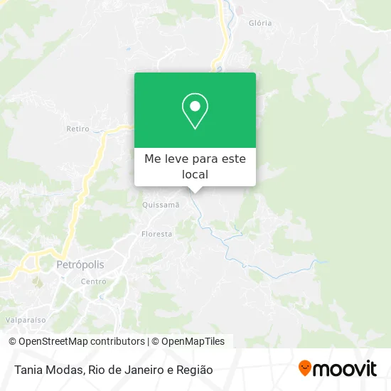 Tania Modas mapa