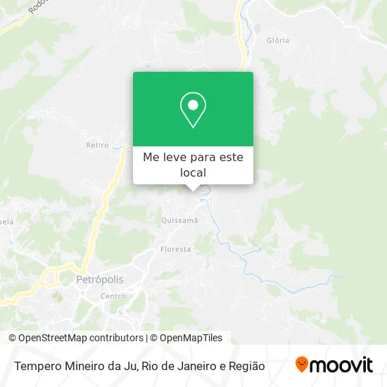 Tempero Mineiro da Ju mapa