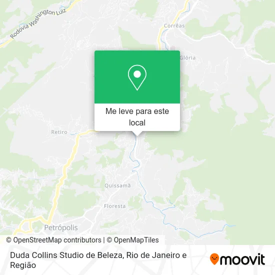 Duda Collins Studio de Beleza mapa