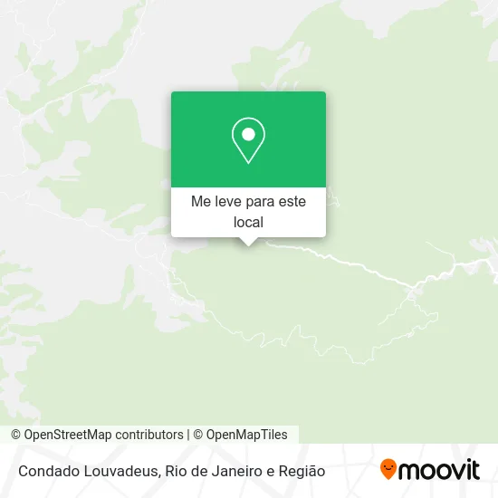 Condado Louvadeus mapa