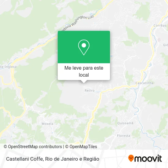 Castellani Coffe mapa