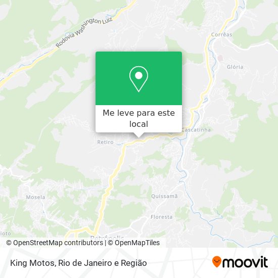 King Motos mapa