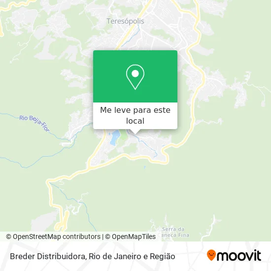 Breder Distribuidora mapa