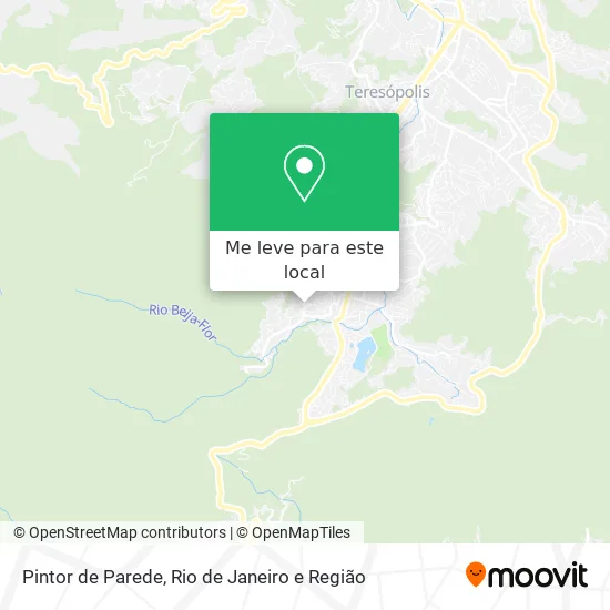 Pintor de Parede mapa