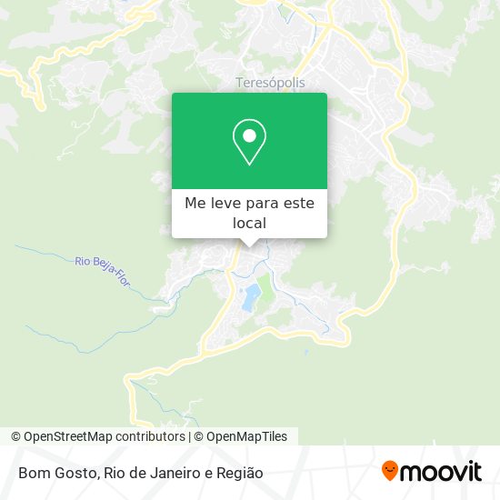 Bom Gosto mapa
