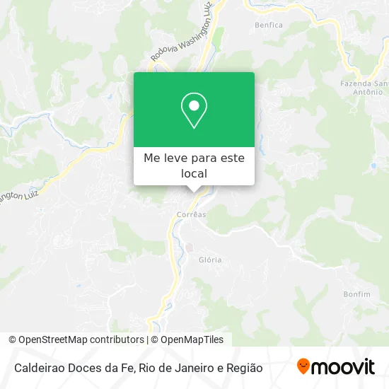 Caldeirao Doces da Fe mapa