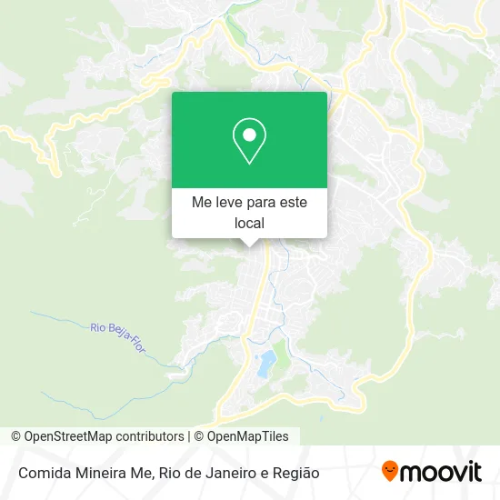 Comida Mineira Me mapa