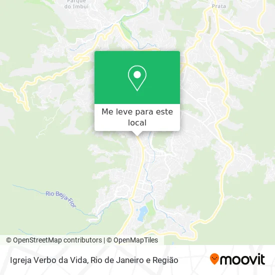 Igreja Verbo da Vida mapa