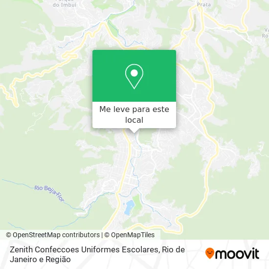 Zenith Confeccoes Uniformes Escolares mapa