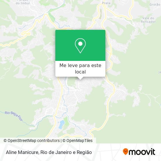Aline Manicure mapa