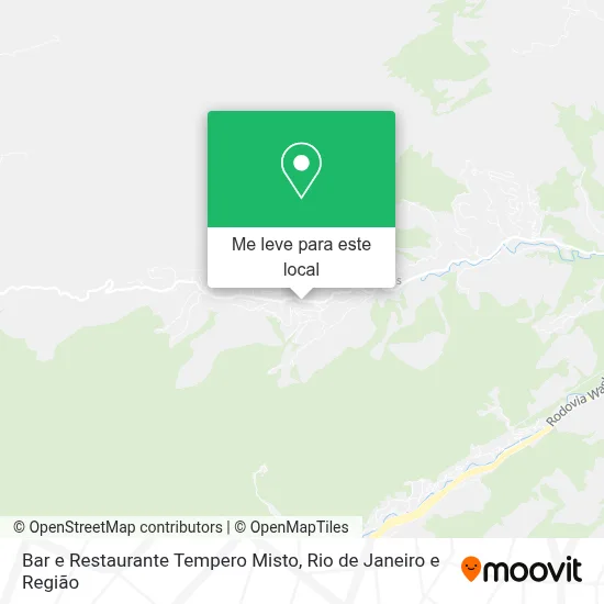 Bar e Restaurante Tempero Misto mapa