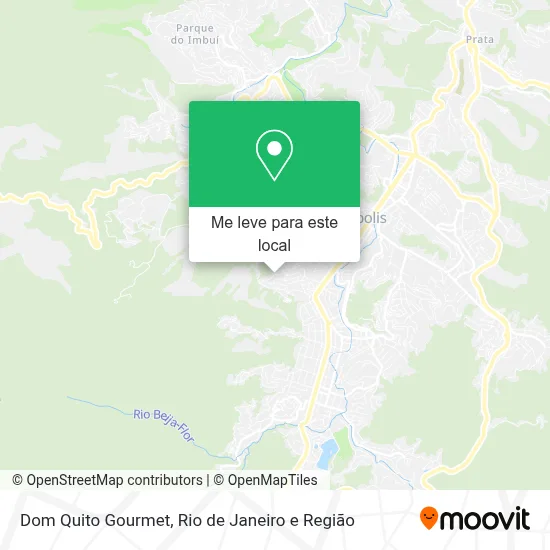 Dom Quito Gourmet mapa