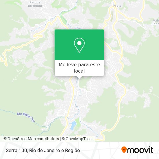 Serra 100 mapa