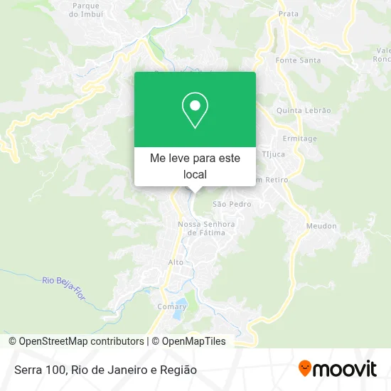 Serra 100 mapa