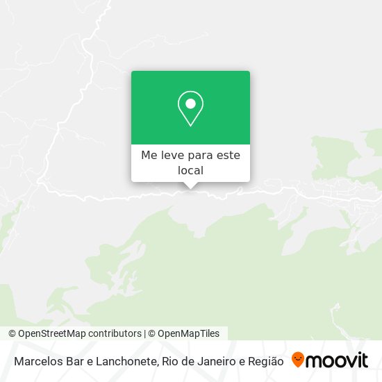Marcelos Bar e Lanchonete mapa